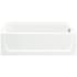 Sterling Ensemble 60" x 32" Vikrell Soaking Bathtub for Alcove Installations with Right Drain and Above Floor Drain White