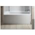 Sterling Accord 60" Alcove Composite Soaking Tub with Right Drain - Less Wall Kit White