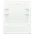 Sterling Ensemble 60" x 33-1/4" x 75-1/4" Vikrell Shower with Drain Right White