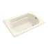 Sterling Lawson 60" x 42" Vikrell Soaking Bathtub for Drop In Installations with Reversible Drain Location Biscuit