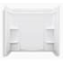 Sterling Ensemble 75" x 60" x 32" Vikrell Shower Wall Set White