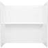 Sterling Traverse 60" x 30" Bath Wall Set White