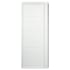 Sterling Ensemble 72-1/2" x 35-1/4" Vikrell Shower End Wall Set with Tile Design and Age-in-Place Backers White