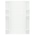 Sterling Ensemble 72-1/2" x 60" Vikrell Shower Back Wall with Tile Design and Age-in-Place Backers White