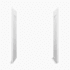 Sterling Ensemble 32" Shower Wall End wall Set White