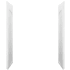 Sterling Ensemble 32" Shower Wall End wall Set with Backer Boards White