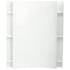 Sterling Accord 77" x 60" Vikrell Shower Back Wall White