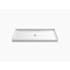 Sterling GUARD+ Vikrell 60" x 34" Shower Pan with Center Drain - less Drain Assembly White