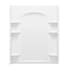 Sterling Ensemble Curve 60" Vikrell Shower Back Wall White