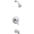 Sterling Ludington Tub and Shower Trim Package with 1.75 GPM Single Function Shower Head Polished Chrome