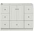 Strasser Simplicity 42" Single Free Standing Vanity Cabinet Only - Less Vanity Top Dark Alder