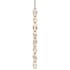 Studio M Dolce Vita 6" Wide Crystal Mini Pendant Polished Chrome
