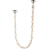 Studio M Dolce Vita 108" Wide Crystal Linear Pendant Polished Nickel
