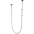 Studio M Dolce Vita 132" Wide Crystal Linear Pendant Polished Nickel