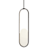 Studio M Trance 8" Wide Mini Pendant Gunmetal