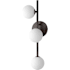 Studio M Contour 3 Light 21" Tall LED Wall Sconce Brushed Bronze