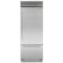 Finish: Sub-Zero Classic Series 30 Inch Wide 17 Cu. Ft. Energy Star Certified Bottom Freezer Refrigerator with Right Handed Door and Adjustable Door Bins Classic Stainless