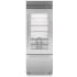 Finish: Sub-Zero Classic Series 30 Inch Wide 17 Cu. Ft. Bottom Freezer Refrigerator with Right Handed Door and Max Ice Mode Classic Stainless