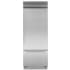 Finish: Sub-Zero Classic Series 30 Inch Wide 17 Cu. Ft. Energy Star Certified Bottom Freezer Refrigerator with Right Handed Door and ClearSight™ LED Lighting Classic Stainless
