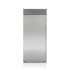 Finish: Sub-Zero Classic Series 36 Inch Wide 20.6 Cu. Ft. Built-In Energy Star Column Freezer with Left Handed Door and Touch Controls Classic Stainless