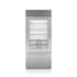 Finish: Sub-Zero Classic Series 36 Inch Wide 25.5 Cu. Ft. Bottom Freezer Refrigerator with Right Handed Door and Automatic Ice Maker with Removable Ice Basket Classic Stainless