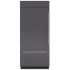 Finish: Sub-Zero Classic Series 36 Inch Wide 20.5 Cu. Ft. Panel Ready Energy Star Certified Bottom Freezer Refrigerator with Water Dispenser and Left Handed Door Panel Ready