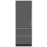 Finish: Sub-Zero Designer Series 30 Inch Wide 16.4 Cu. Ft. Panel Ready Energy Star Certified All Refrigerator with Left Handed Door and Internal Water Dispenser Panel Ready