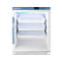 Summit Accucold 24 Inch Wide 6 Cu. Ft. Medical Refrigerator with Antimicrobial Ion Coated Handle and Glass Door White