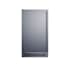 Summit 18 Inch Wide Built-In Undercounter Ice Machine with 60 Lbs. Daily Ice Production, ADA Compliant Design, and Built-in Pump - Left Swing Door Stainless Steel