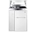 Summit 30 Inch Wide Kichenette with Induction Burner Electric Cooktop, Sink, and Faucet White