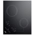 Summit 22 Inch Wide Built-In Electric Cooktop with Residual Heat Indicator Black