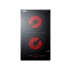 Summit 12 Inch Wide 2 Burner Electric Cooktop with Digital Touch Controls Black