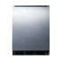 Summit 24 Inch Wide 5.1 Cu. Ft. ADA Compliant Compact Refrigerator with Adjustable Shelves and Horizontal Handle Stainless Steel