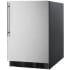 Summit 5.5 Cu. Ft. All Refrigerator w/ Stainless Steel Door & Thin Handle Stainless Steel