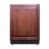 Summit 24 Inch Wide 5.3 Cu. Ft. Energy Star Certified Compact Freezerless Refrigerator with Thermostat and Adjustable Legs Panel Ready