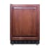 Summit 24 Inch Wide 5.3 Cu. Ft. Energy Star Certified Compact Freezerless Refrigerator with Thermostat and Interior Light Panel Ready