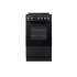 Summit 20 Inch Wide 1.87 Cu. Ft. Free Standing Electric Range with Removable Backguard and Viewing Window Black