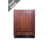 Summit 24 Inch Wide 4.72 Cu. Ft. Built-In / Free Standing Panel Ready Upright Compact Freezer with Open Door Alarm Panel Ready