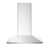 Summit 400 CFM 30 Inch Wide Wall Mounted Range Hood with Push Button Controls Stainless Steel
