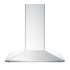 Summit 400 CFM 36 Inch Wide Wall Mounted Range Hood with Mesh and Carbon Filters Stainless Steel