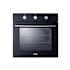 Summit 24 Inch Wide 2.3 Cu. Ft. Single Oven with Broil Function Black