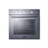 Summit 24 Inch Wide 2.3 Cu. Ft. Single Oven with Rotisserie Function Stainless Steel