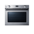 Summit 27 Inch Wide 3 Cu. Ft. Single Wall Oven Stainless Steel
