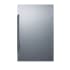Summit 19 Inch Wide 3.13 Cu. Ft. Energy Star Rated Compact Refrigerator - ADA Compliant Stainless Steel