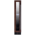 Summit 6 Inch Wide 7 Bottle Capacity Panel Ready Built-In Wine Cooler with Thermostat and LED Lights Panel Ready