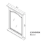 Product CB3038MR line drawing