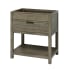 Sunny Wood Le Bath Collin 30" Single Free Standing Vanity Cabinet Only - Less Vanity Top Rustic Taupe