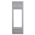 Sunny Wood Grayson 30" Wide x 90" High x 24" Deep Oven Cabinet with Dovetail Drawer and Full Extension Soft Close Slides Dove Gray
