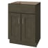 Sunny Wood Livingstone 24" Single Free Standing Vanity Cabinet Only - Less Vanity Top Shale Grey