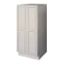 Sunny Wood Riley 24" Wide x 54" High Double Door Pantry Cabinet with 2 Shelves White